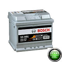 Акумулятор BOSCH 52Ah 520A (S5 001) R+ 0092S50010