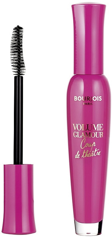 Туш для вій чорна з ефектом об'єму і підкручування Bourjois Volume Glamour Coup De Theatre Black 6ml