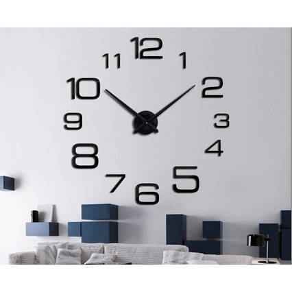 Великі настінні 3Д-годинник (від 60 до 120 см) (8516-018) 2