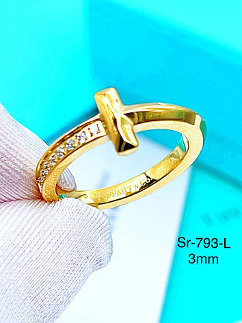 Кільце Stainlees Steel (преміум) Sr-793 (6,7,8,9), фото 1