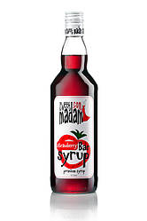 Сироп Полуниця ТМ Sweet Madam, барний, коктейльний, безалкогольний для кави та коктейлів Світ Мадам