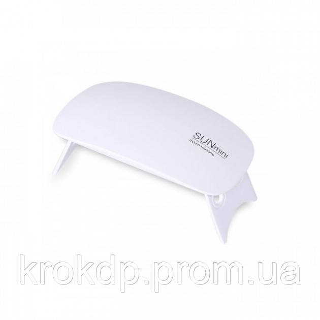 Лампа сушарка для гель-лаку UV LED SUN mini, сушка для нігтів міні Біла