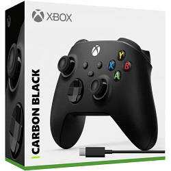 Контроллер XBOX Series \ ONE \ PC Carbon Black + USB кабель