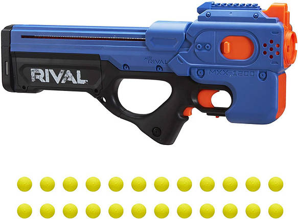 Нерф Райвал Чарджер Синій / Nerf Rival CHARGER MXX-1200 Team Blue, фото 2