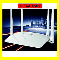 Роутер Вайфай WiFi LB-LINK BL-WR450H 300 Мбит/с. 4 антенны Роутэр вай фай