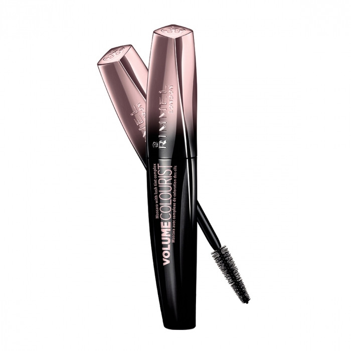 Туш для вій чорна об'ємна Rimmel Volume Colourist Black, 11 мл, фото 1