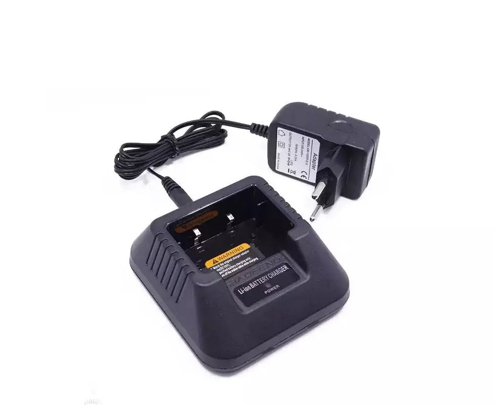 Оригінальний зарядний пристрій для рації BAOFENG UV-5R (Стакан+Адаптер), фото 1