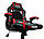 Крісло геймерське, ігрове SERIES EX Red Чорно-червоне, фото 5