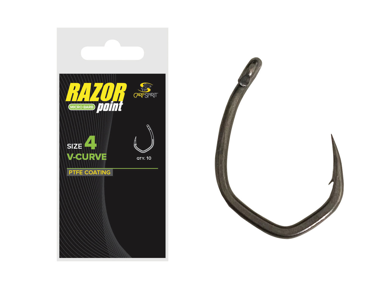 Гачок короповий Carp Spirit V-Curve size 4
