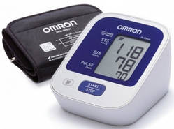 Тонометр автоматичний OMRON M2 Classic (НЕM-7122-ALRU) з універсальною віялоподібною манжетою 22-42 см і