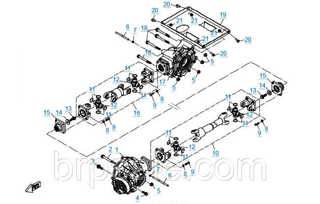 Стопорне кільце 25 CFMoto CIRCLIP FOR A HOLE-D25