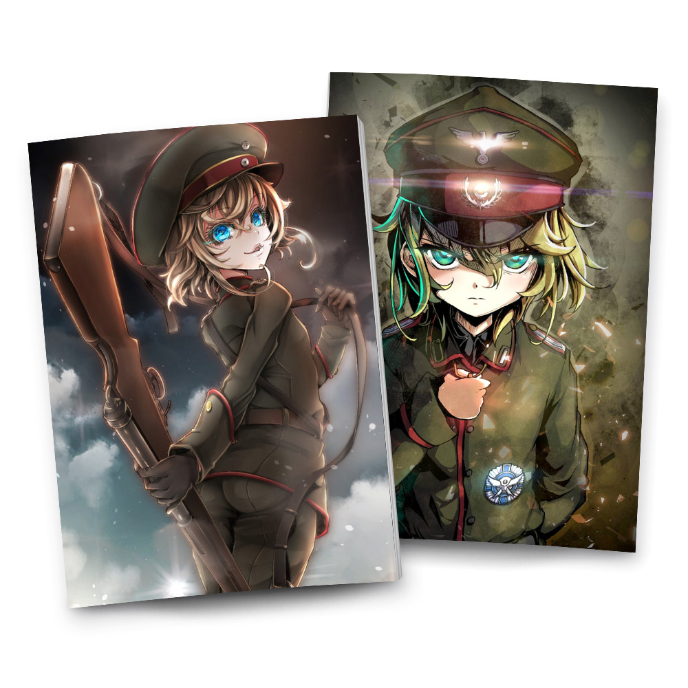 Зошит Військова хроніка маленької дівчини. Сага про злу Таню | Youjo Senki 01