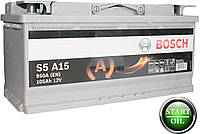 Аккумулятор BOSCH AGM 105Ah 950A (S5 A15) R+ 0092S5A150