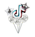 Куля фольгированнй фігура ТикТок TikTok 65 см, фото 2