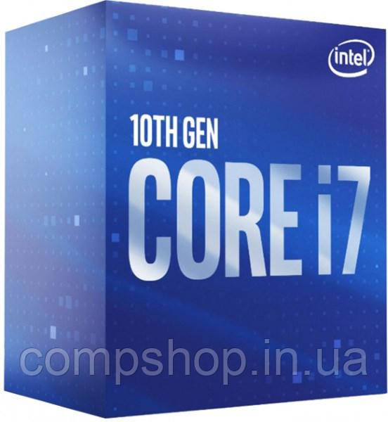 Процесор CPU Core i7-10700 8-CORE 2,90-4.80 Ghz/16Mb/s1200/14nm/65W Comet Lake (BX8070110700) s1200 BOX (код