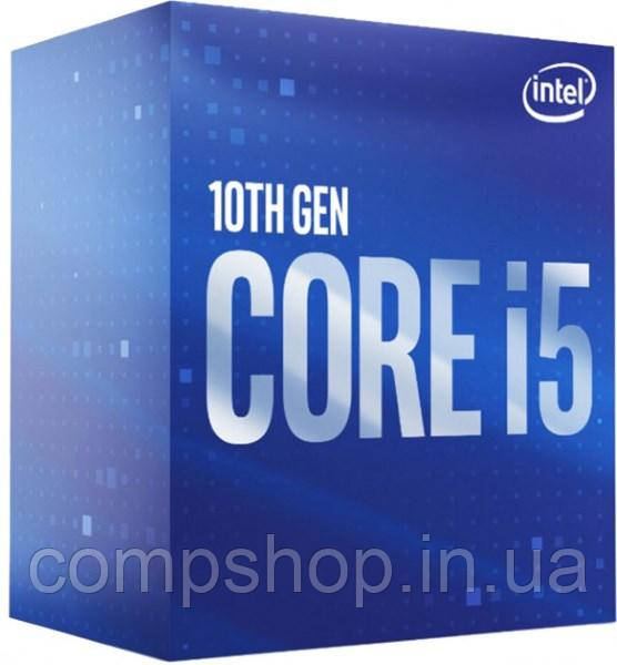 Процесор Intel s1200  Core i5-10400F  6C/12T, 2.9-4.3GHz, 65Вт  Box (код 115487), фото 1