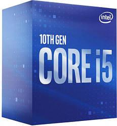 Процесор Intel s1200 Core i5-10400F  6C/12T, 2.9-4.3GHz, 65Вт  Box (код 115487)