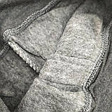 Чоловічі штани -кальсони,подштаники на манжеті ЗАТИШОК XL-5XL Сірі (48-52), фото 3