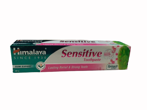 SENSITIVE 80 GRM HIMALAYA ЗУБНА ПАСТА ДЛЯ ЧУТЛИВИХ ЗУБІВ 80 ГРМ ХІМАЛАЯ