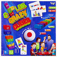 Развивающая настольная игра "Color Crazy Cubes" украинский CCC-02-01U ДТ-БИ-07-76