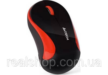Мишка A4tech G3-270N Wireless Black+Red, фото 1