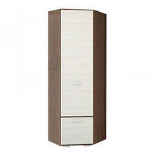 Шафа кутова з ламінованої ДСП в передпокій Віва Сокме