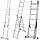 Драбина алюмінієва розкладна 3x7 KRAUSE CORDA робоча висота 5,10м, фото 6