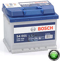 Аккумулятор BOSCH (S4 001) 44Ah 440A R+ 0092S40010