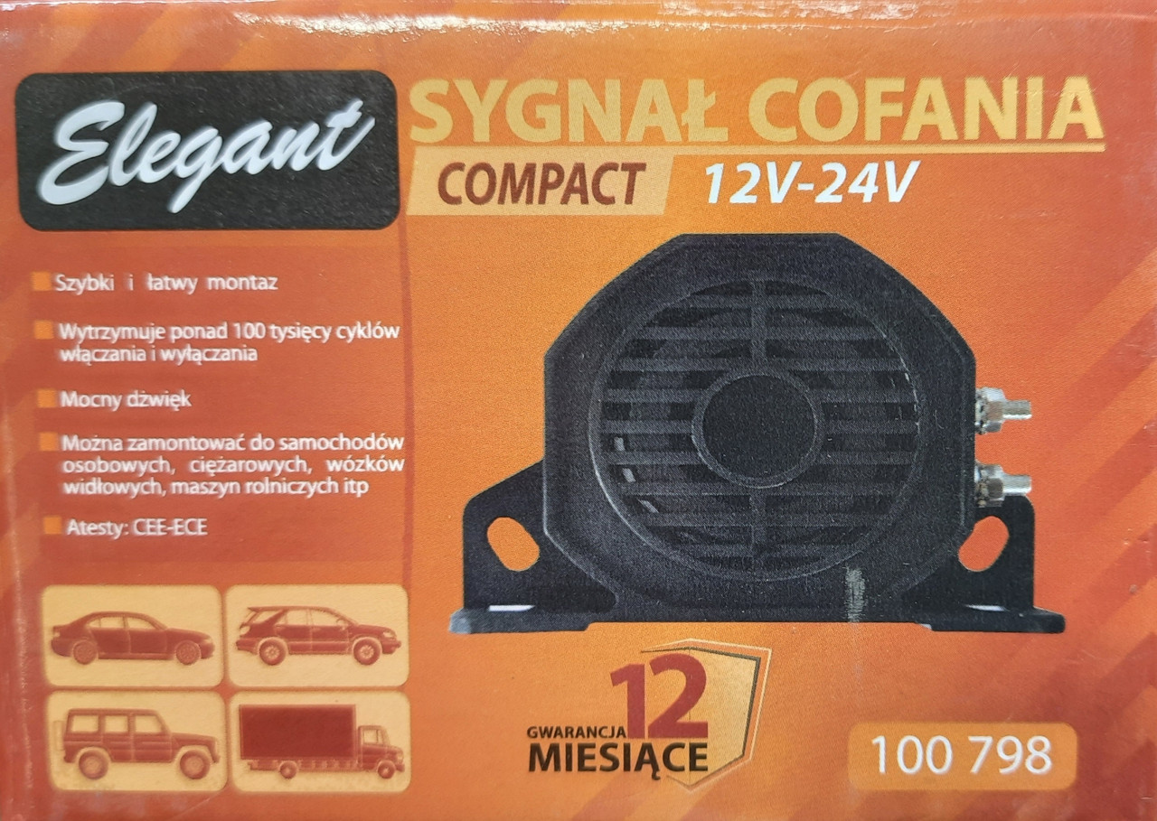 Сигнал заднього ходу Elegant 100 798 12v 24v