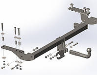 Фаркоп Honda Jazz (хетчбек 2002-2007)(Хонда Джазз) Автопристрій