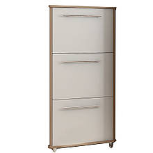 Тумба для взуття з ламінованої ДСП Ніагара дуб сонома/білий Сокме