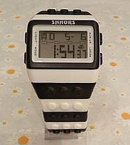 Годинник наручний електронний, водостійкій з підсвічуванням, фото 2
