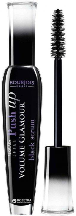 Туш для вій Bourjois Volume Glamour Push Up Black Serum Обсяг + Догляд Чорна 7мл