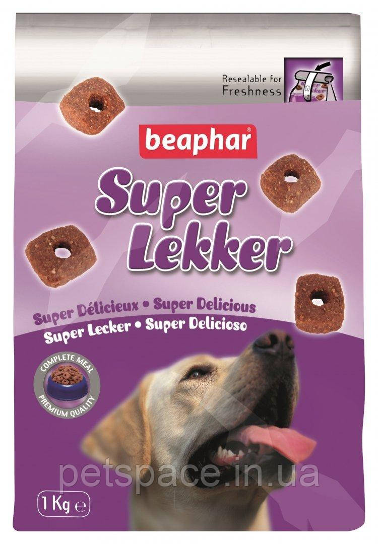 Ласощі для собак Beaphar Super Lekker (Біфар Супер Леккер печиво) 1кг.