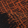 Сучасний  безворсовий килим VISTA 131305 03-black-copper, фото 4
