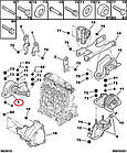 Подушка двигуна права на Fiat Ducato 244, Peugeot Boxer, Citroen Jumper (02-06), 1337114080, 1839A6, фото 8