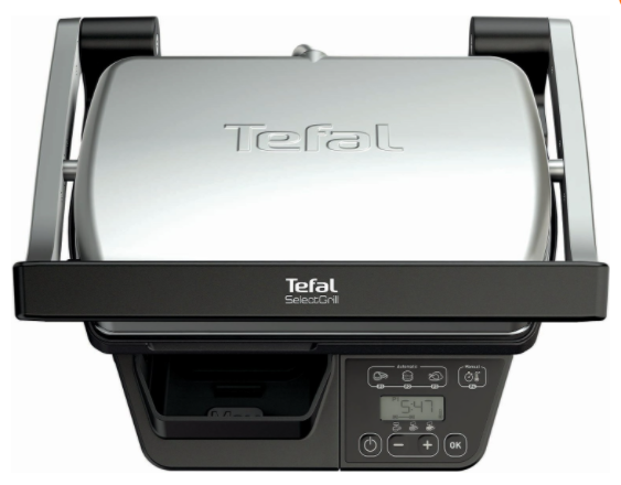 Контактний гриль-барбекю Tefal SelectGrill GC 740B, фото 1