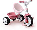 Дитячий велосипед з ручкою Smoby 2 в 1 Бі Муві рожевий Be Move 740415, фото 2