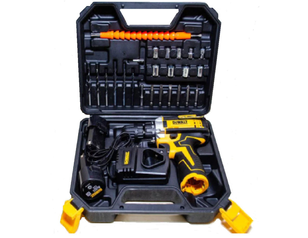 Акумуляторний шуруповерт DeWALT DCD680 з набором інструментів, фото 1