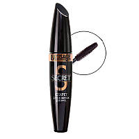 Тушь для ресниц Luxvisage Secret Mascara "Секрет роскошных ресниц" Коричневая, 12г