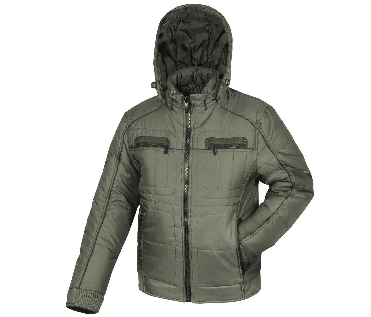 Куртка чоловіча зимова з капюшоном Stace Оливковий Розмір 50, фото 1