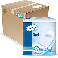Гигиенические пеленки Tena тена Bed Plus 60*90 бокс (120 шт) плотные