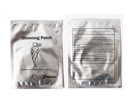 Пластирі магнітні для схуднення натуральні 2 шт. в упак Slimming Patch 100% трав'яний склад, фото 1