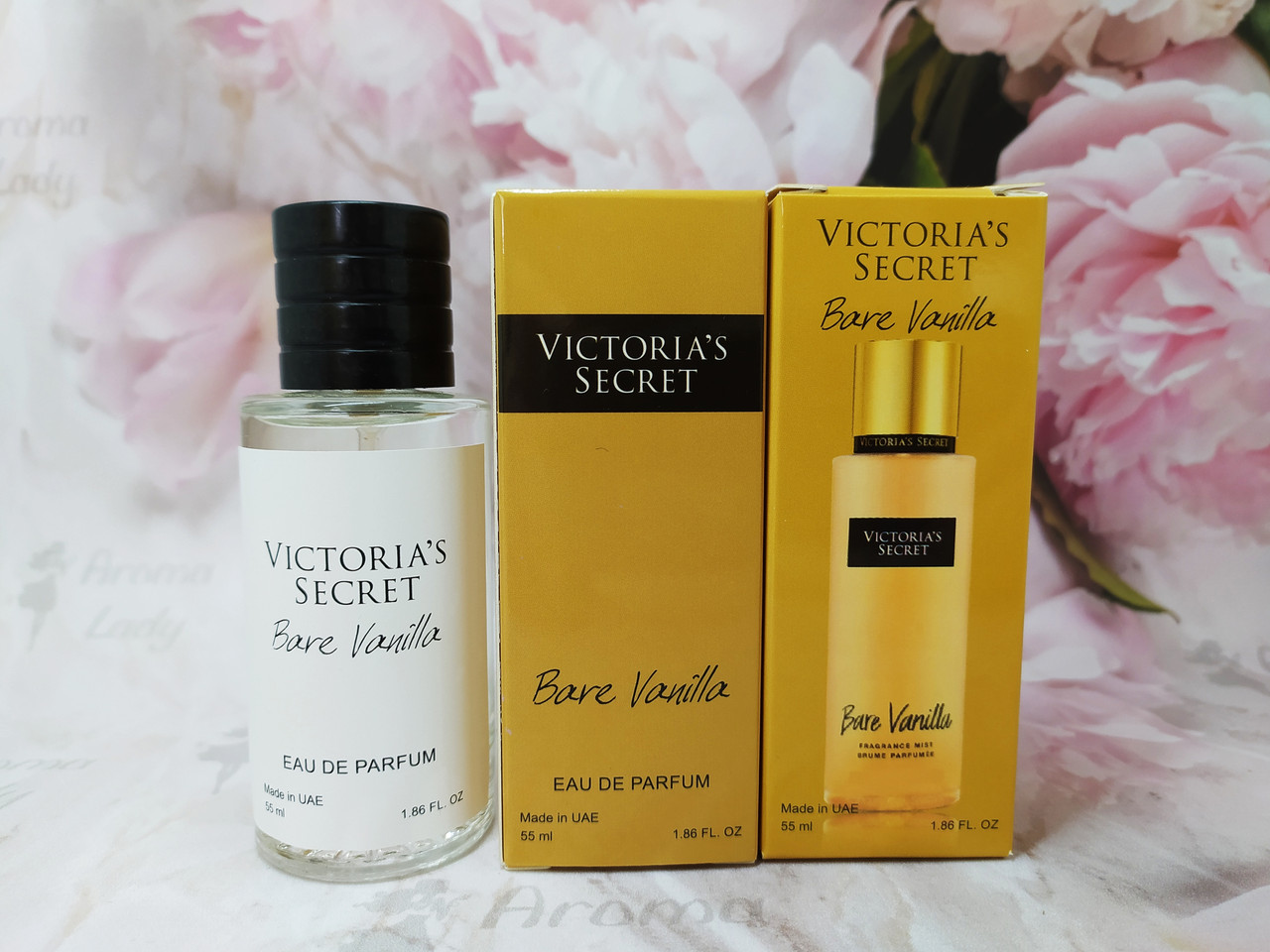 Парфумована вода жіноча Victoria's Secret Bare Vanilla (Вікторія Сікрет Бае Ваніла) 55 мл, фото 1