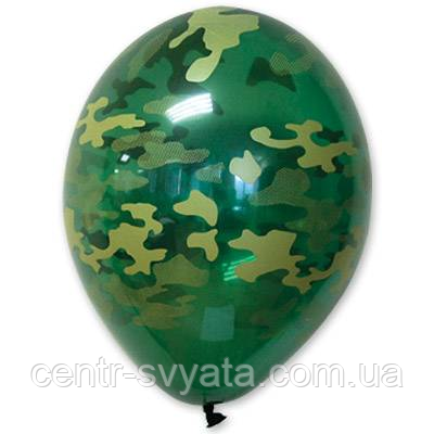 Латексна кулька BELBAL 12"(30 см) Камуфляж