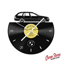 Вініловий годинник на стіну BMW e39 Touring Оригінальна платівка Мелодія