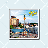 Київ - магніт на холодильник акрил 65х65 (Майдан), фото 4
