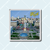 Київ - магніт на холодильник акрил 65х65 (Майдан), фото 9