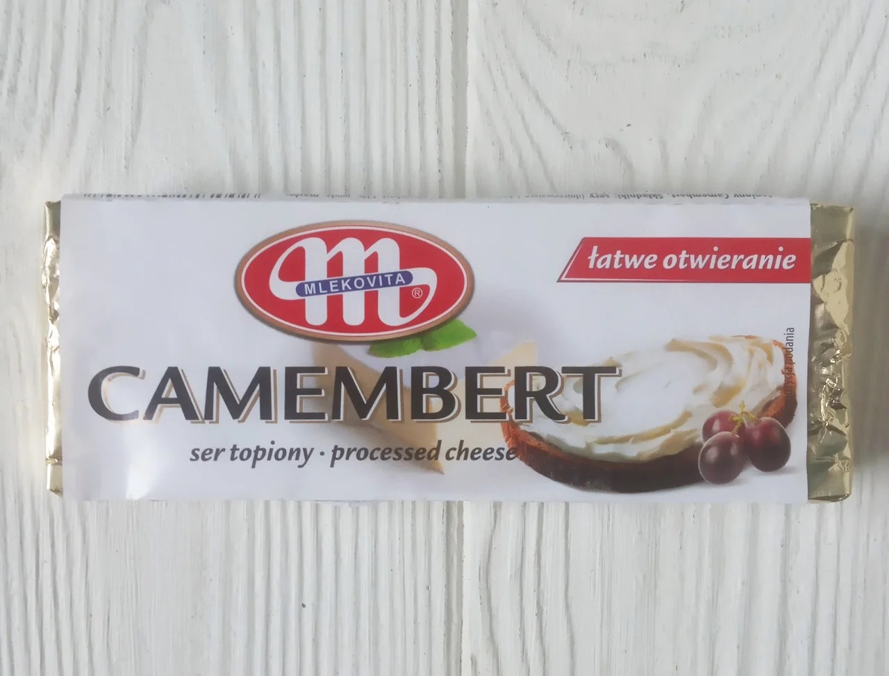 Сыр плавленый Mlekovita Camembert 100 г Польша - фото 3 - id-p1392775971