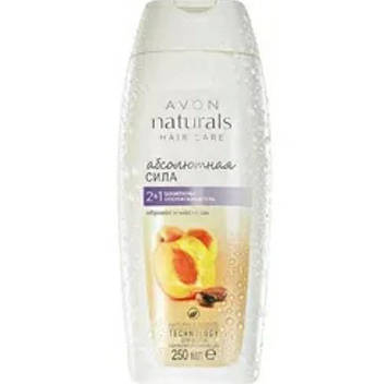 Шампунь для волосся Avon Naturals Абсолютна сила Абрикос і олія ши 250 мл